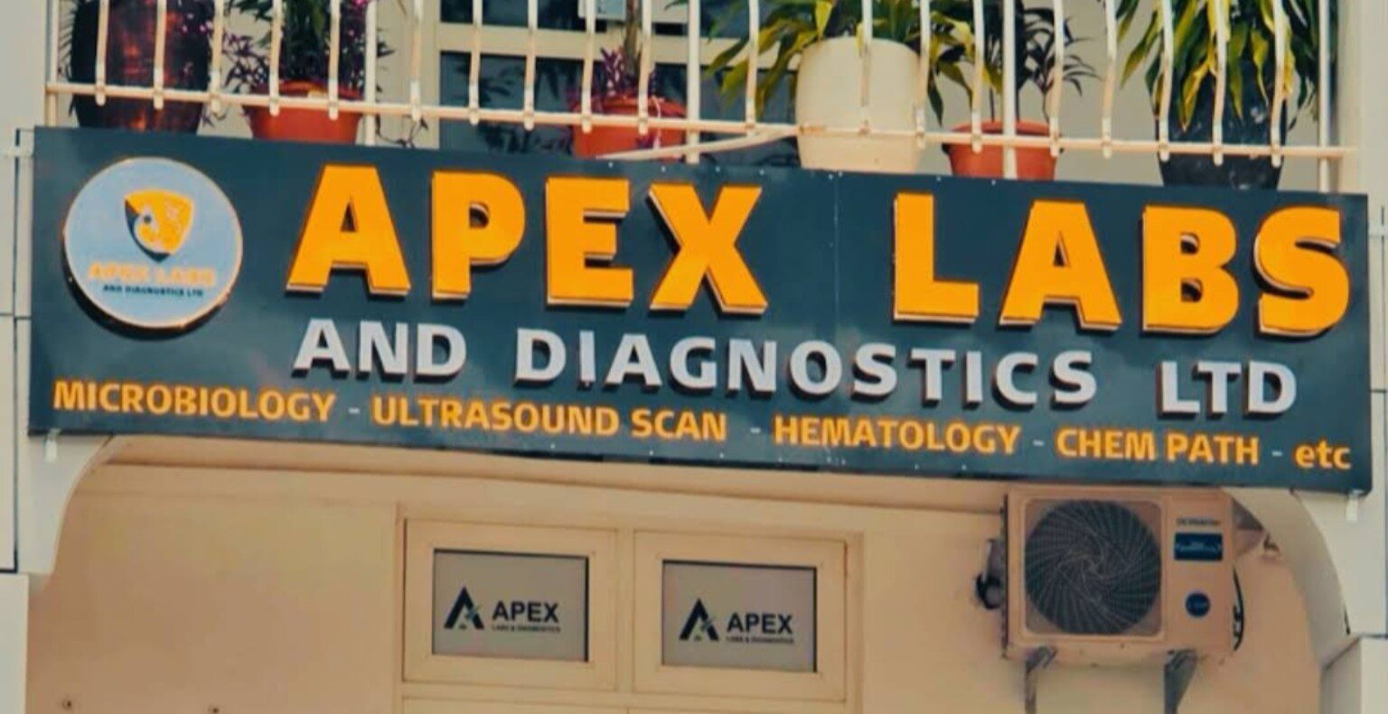 Apex Labs and Diagnostics exterior signage
